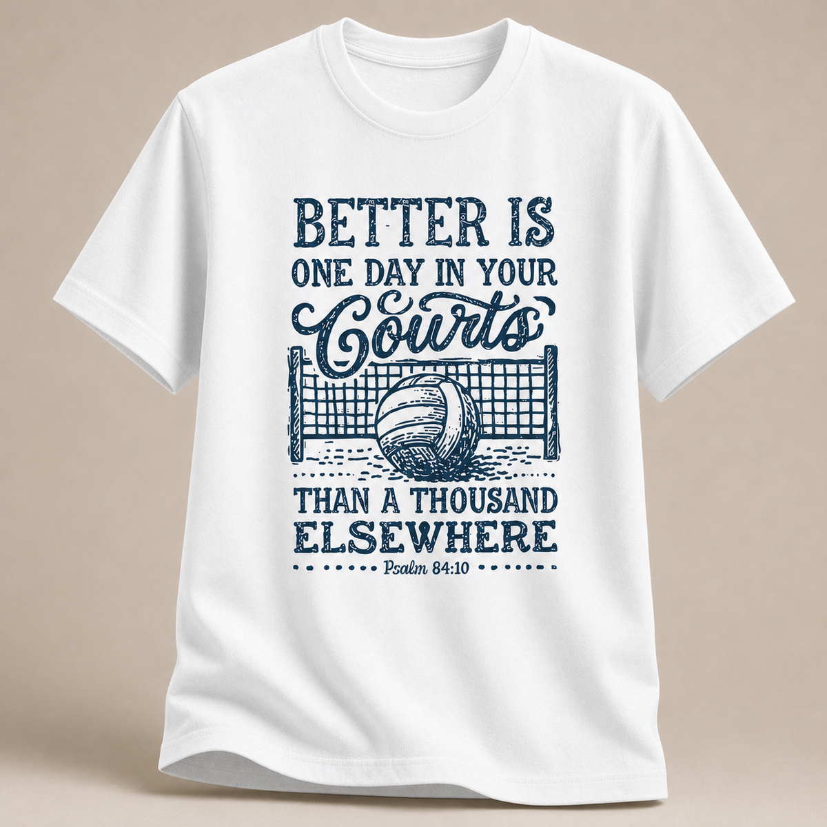 One Day Court Volleyball Shirt