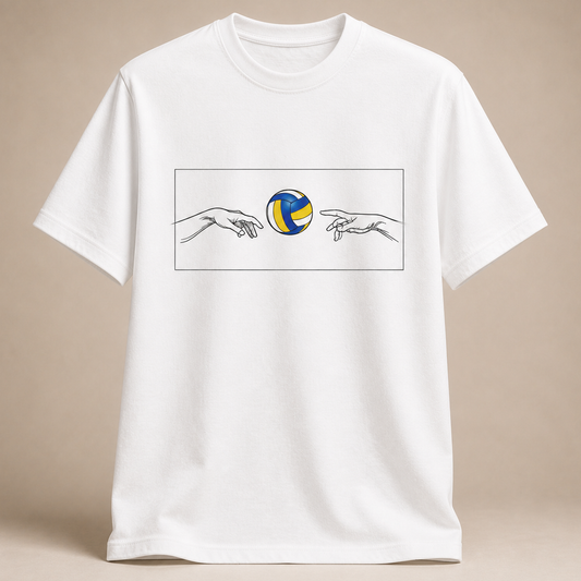 Volleyball T-Shirt „Zwischen den Händen“