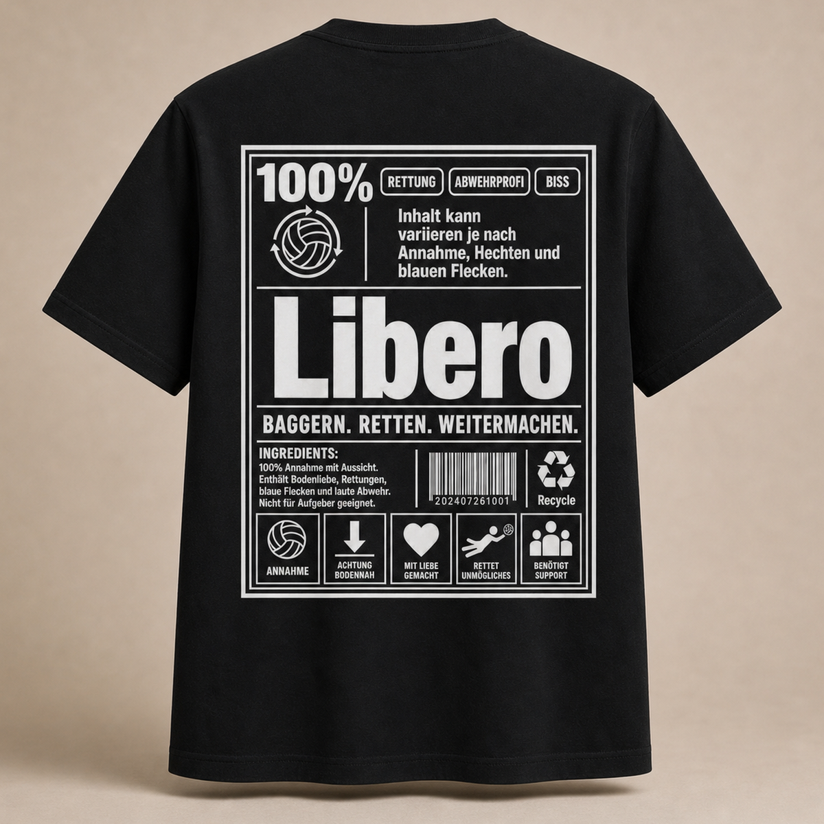 Libero Utility Volleyball Shirt