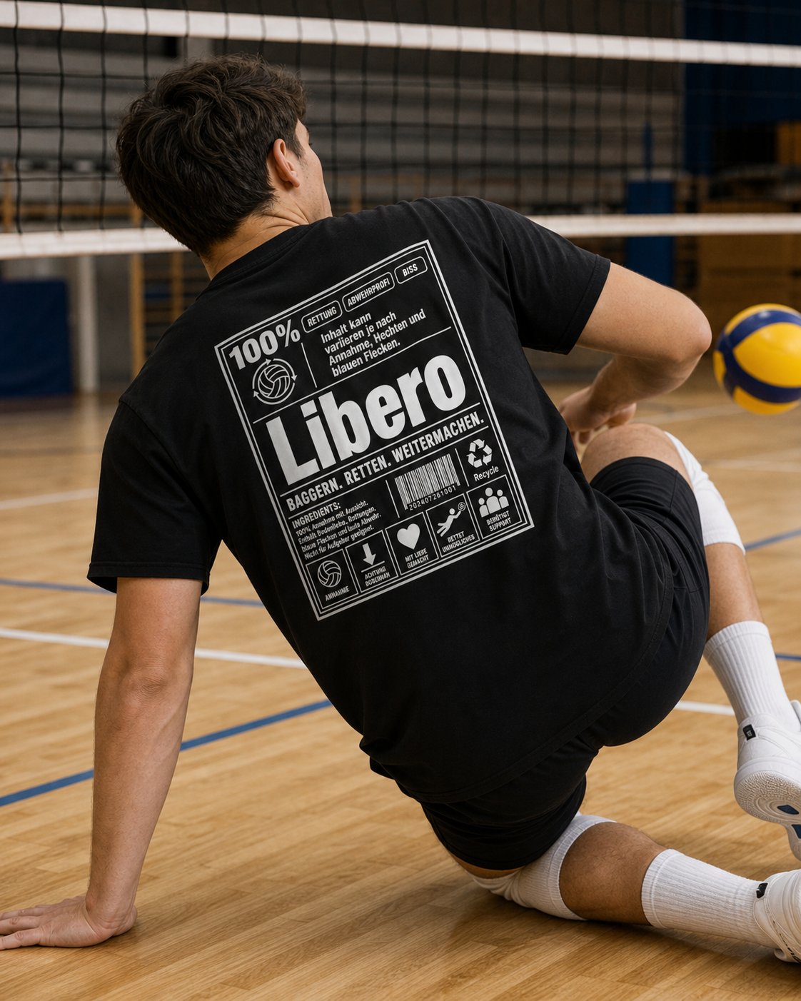 Libero Utility Volleyball Shirt