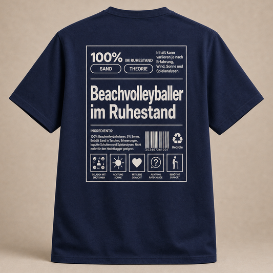 Beachvolleyballer im Ruhestand Shirt