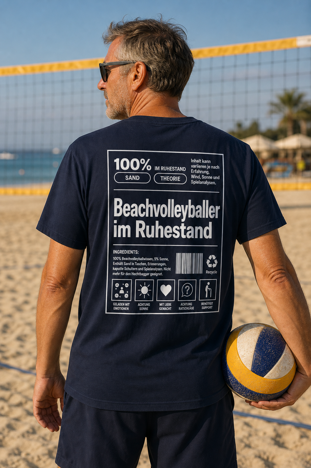 Beachvolleyballer im Ruhestand Shirt