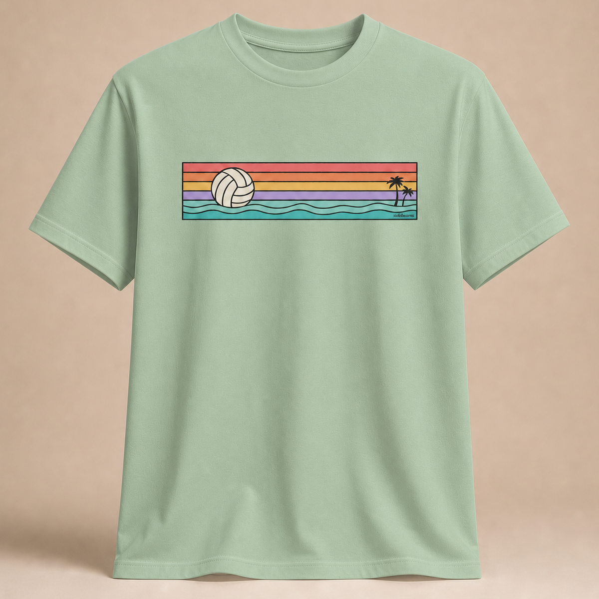 Sunset Beach Volleyball Shirt