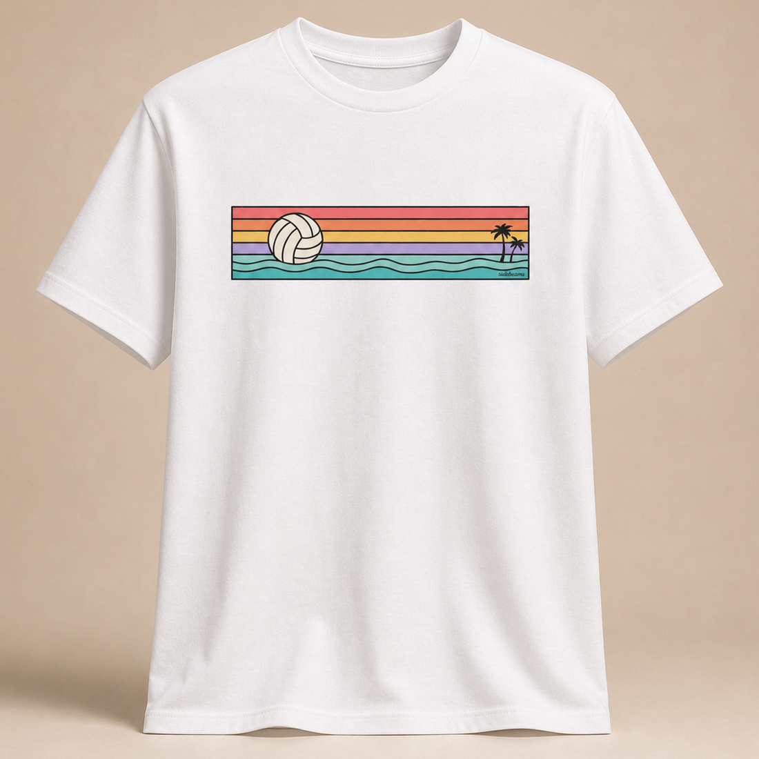 Sunset Beach Volleyball Shirt