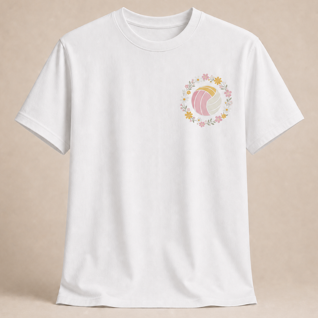 Blumen Volleyball Shirt