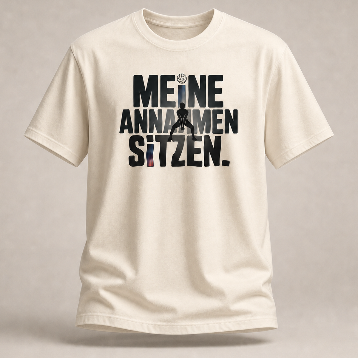 Annahmen sitzen – Volleyball Shirt