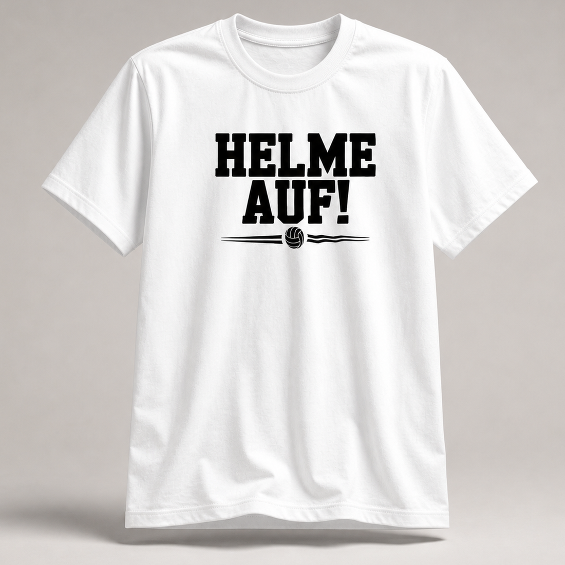 Helme auf! Volleyball Shirt
