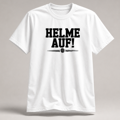 Helme auf! Volleyball Shirt