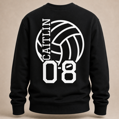 Personalisiertes Volleyball-Sweatshirt