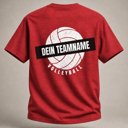 Personalisiertes Volleyball-Teamshirt