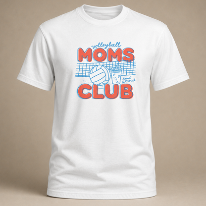 Volleyball Moms T-Shirt