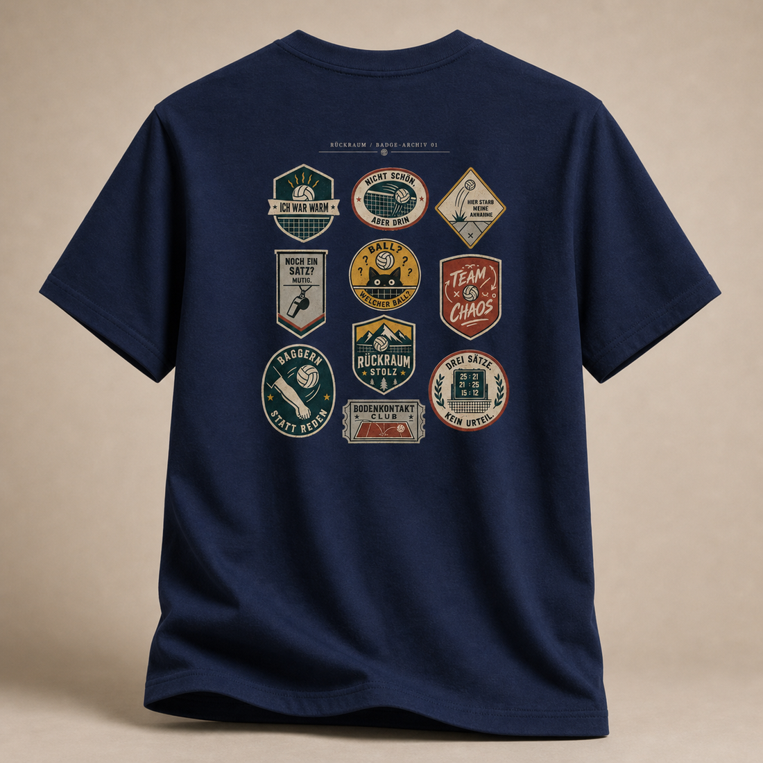 Volleyball-Badges Shirt