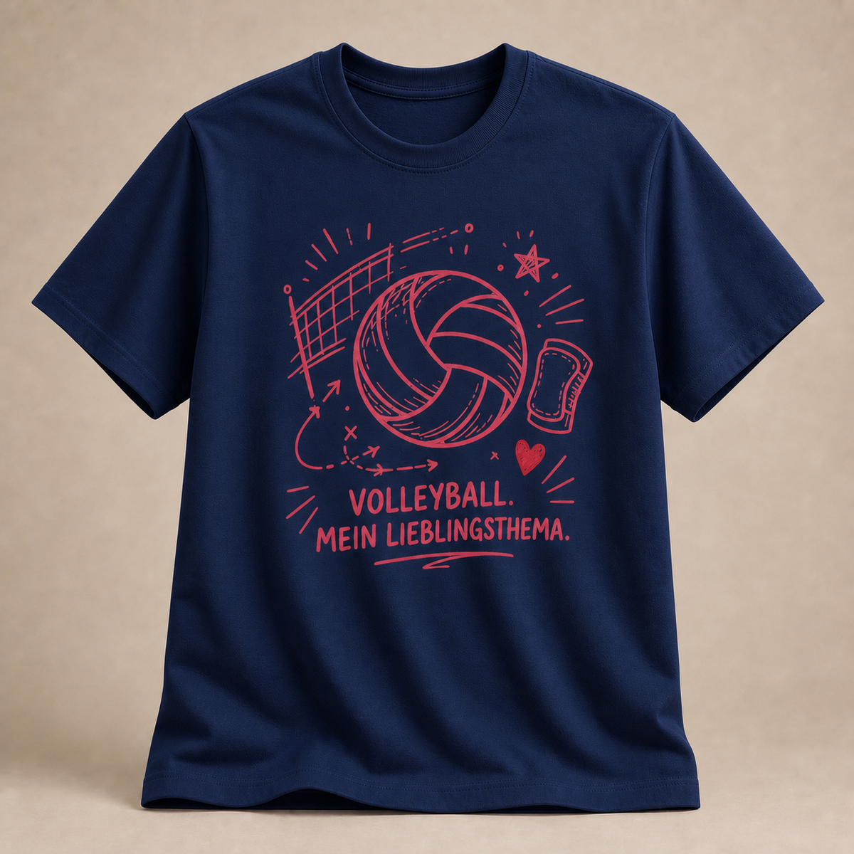 Volleyball. Mein Lieblingsthema. Shirt