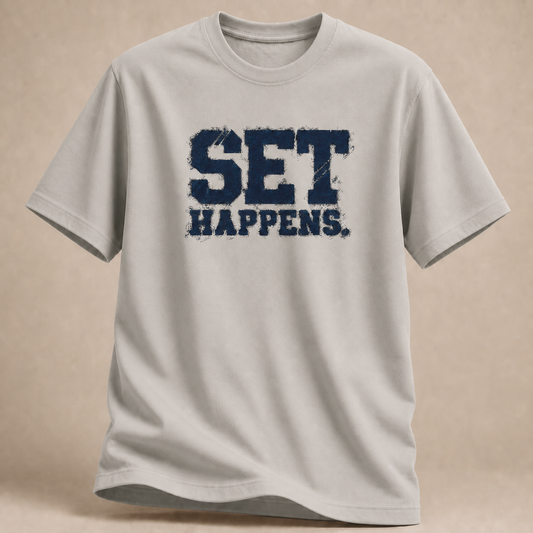Set Happens Vintage T-Shirt