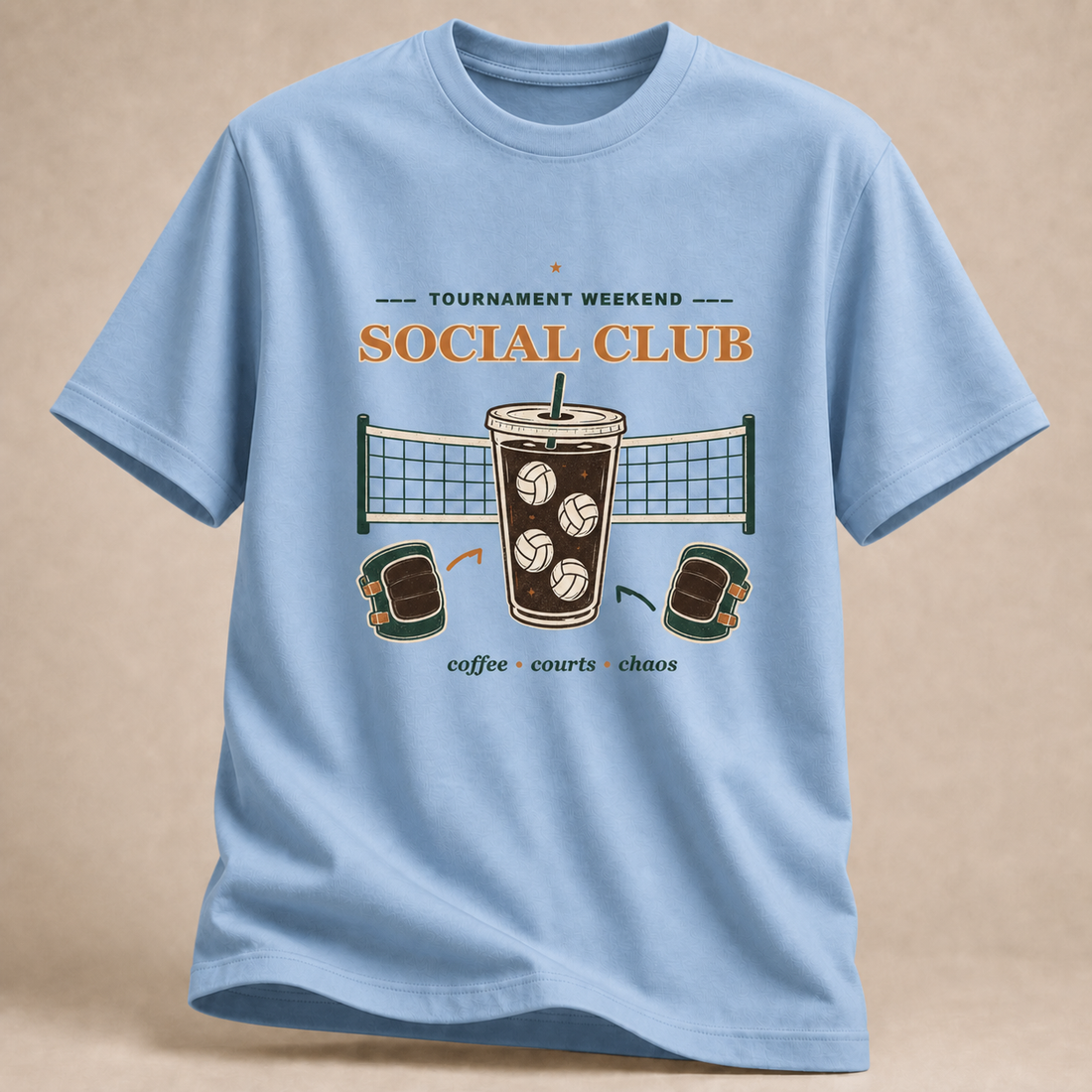 Social Club – Volleyball-T-Shirt