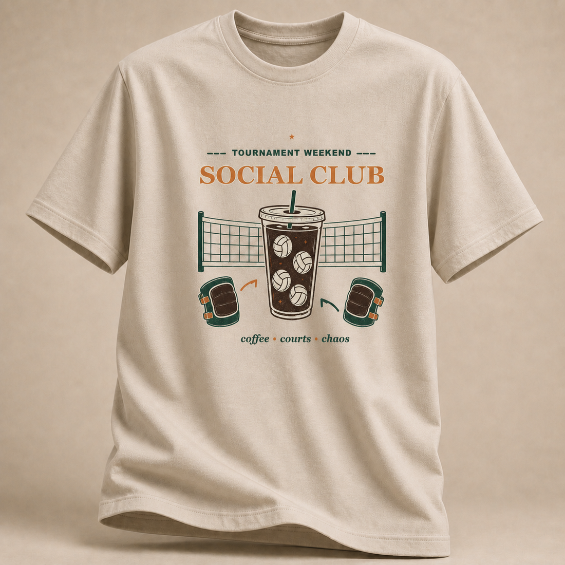 Social Club – Volleyball-T-Shirt