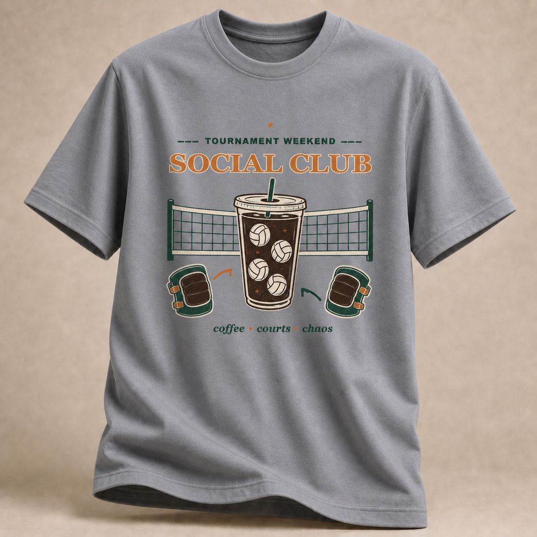 Social Club – Volleyball-T-Shirt