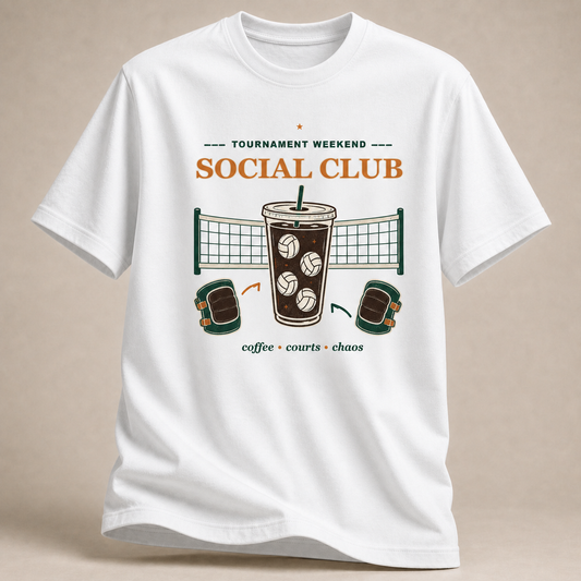 Social Club – Volleyball-T-Shirt