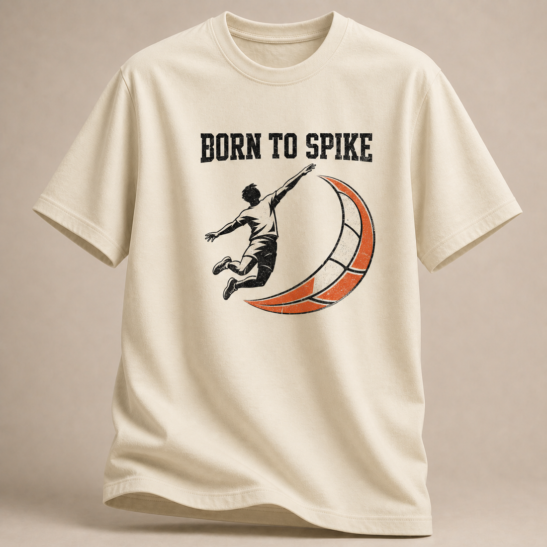 Born to Spike – Volleyball T-Shirt