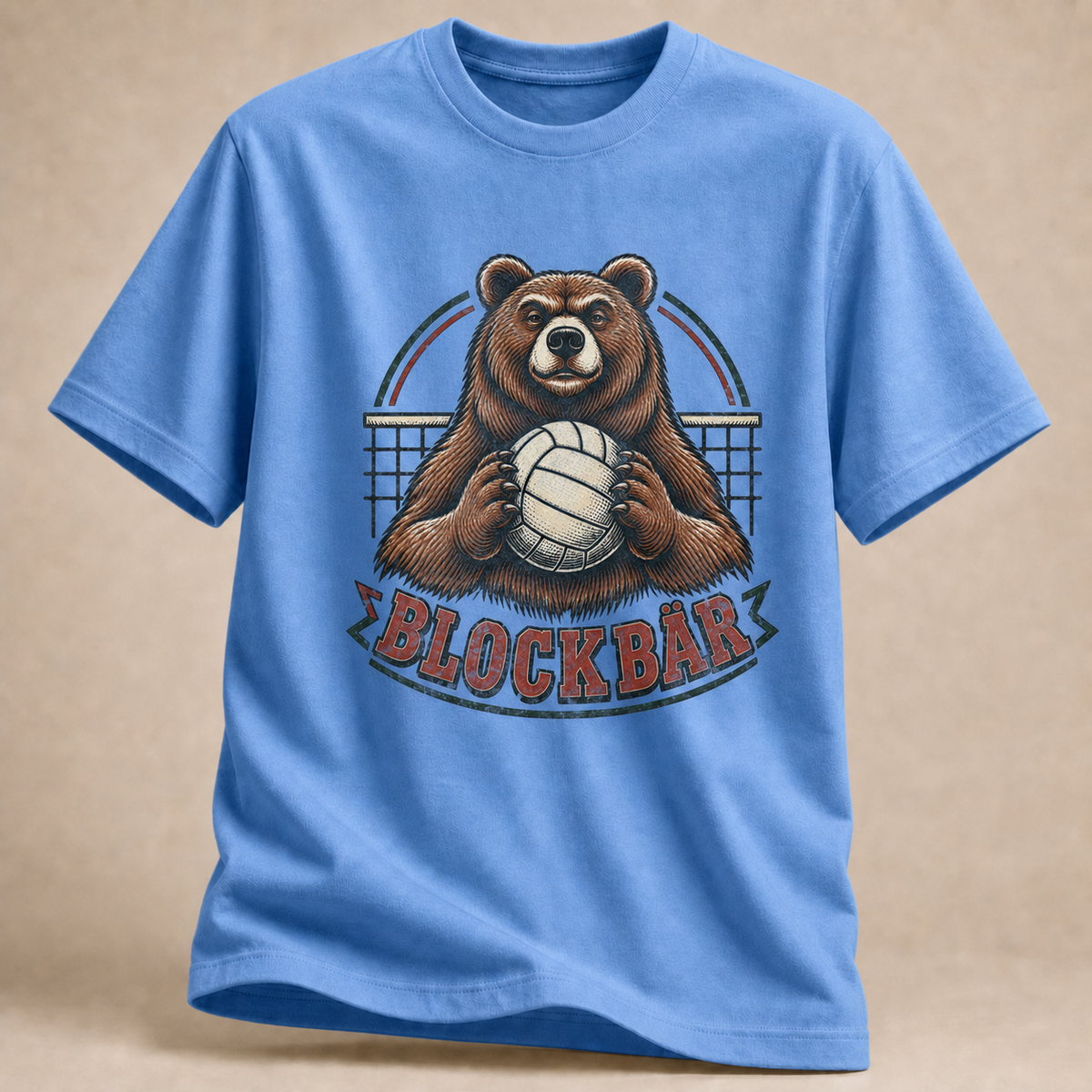 Blockbär Volleyball T-Shirt