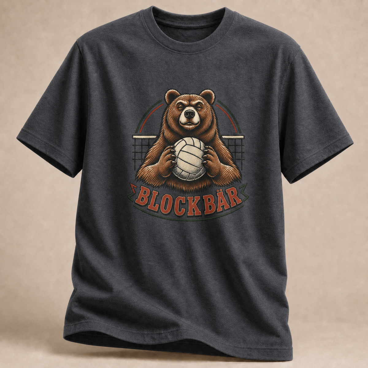 Blockbär Volleyball T-Shirt