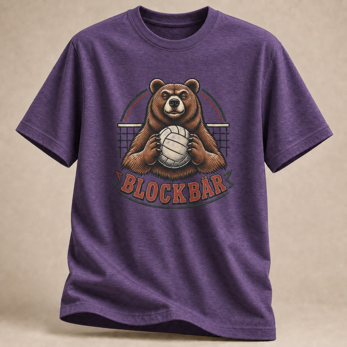 Blockbär Volleyball T-Shirt