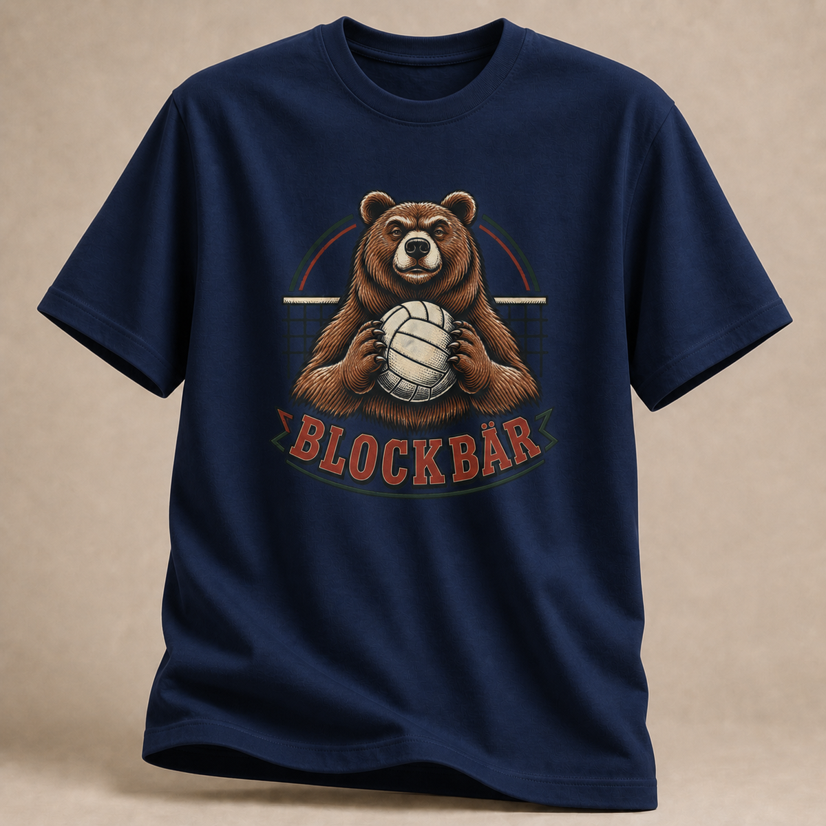 Blockbär Volleyball T-Shirt
