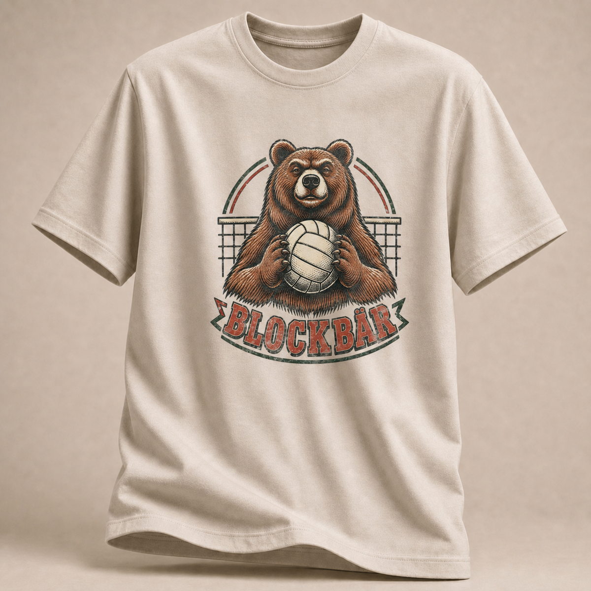 Blockbär Volleyball T-Shirt
