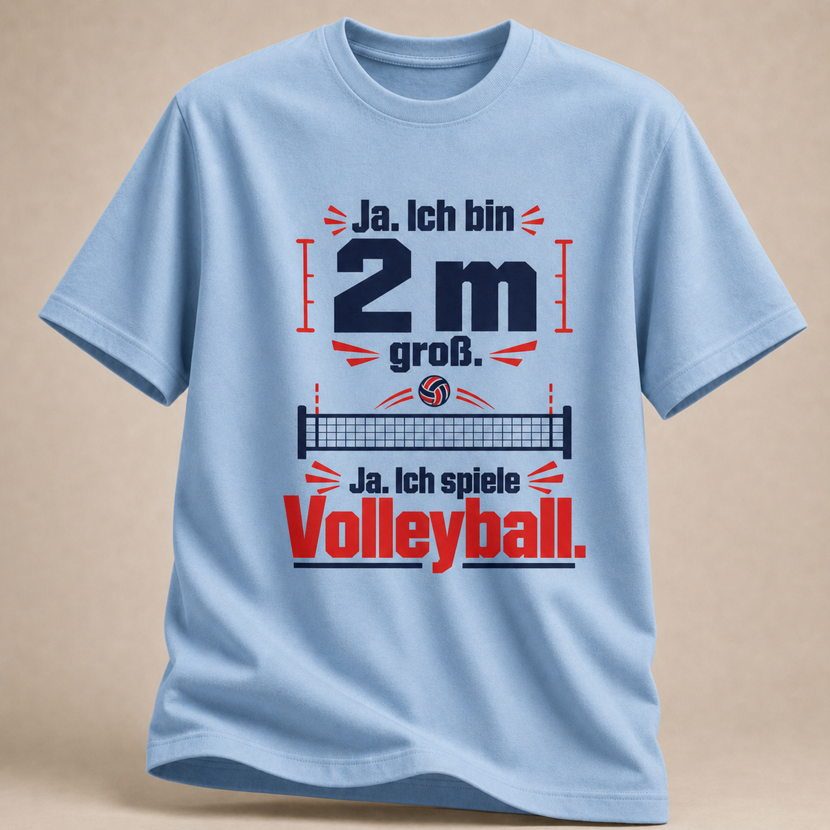 2-Meter Netzspieler T-Shirt
