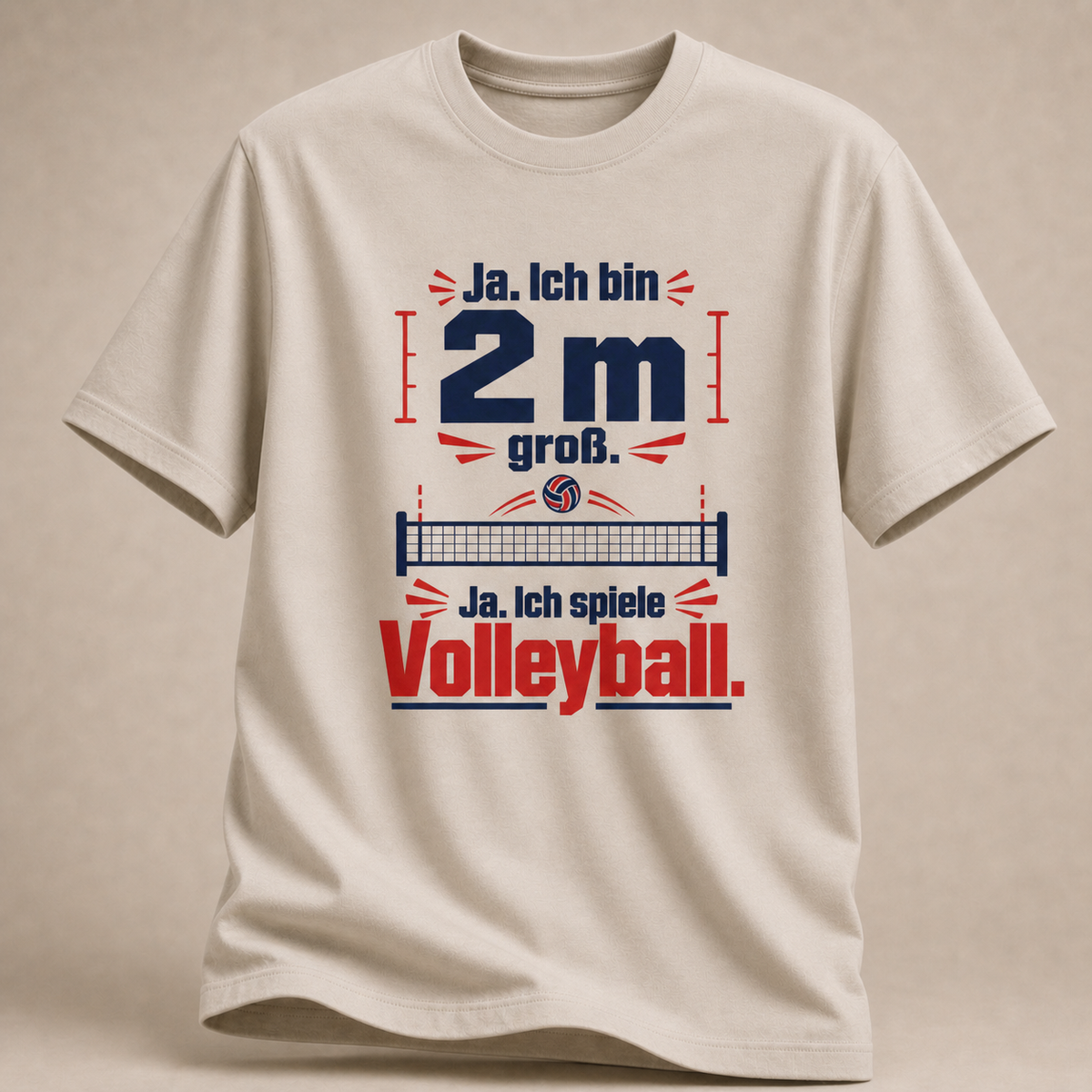 2-Meter Netzspieler T-Shirt