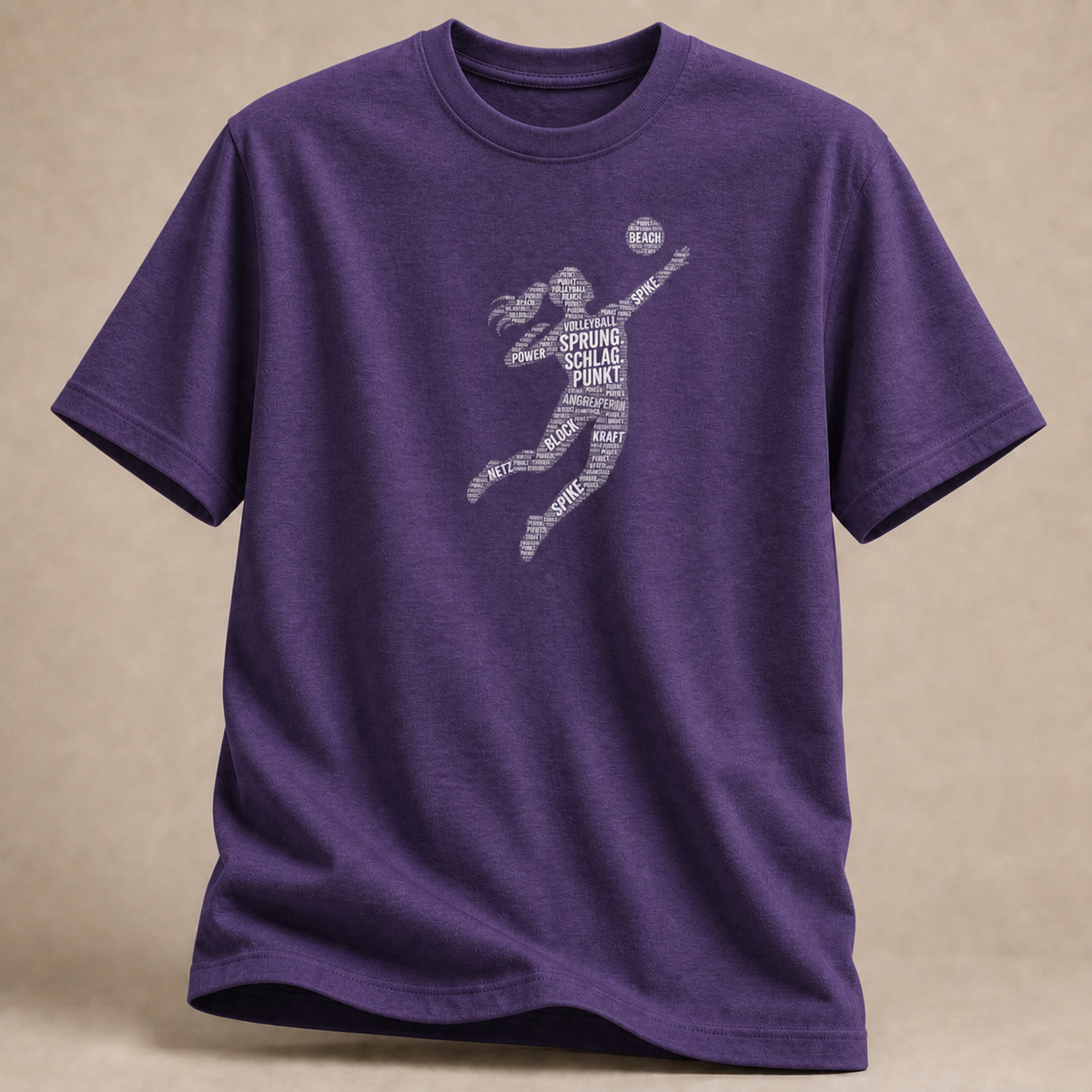 Volleyball Sprungschlag T-Shirt