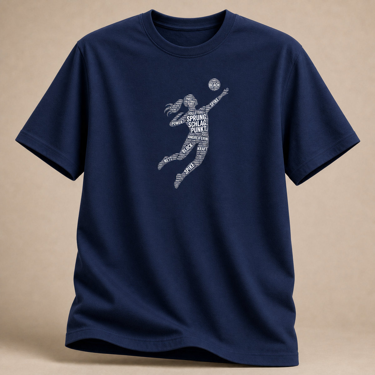 Volleyball Sprungschlag T-Shirt