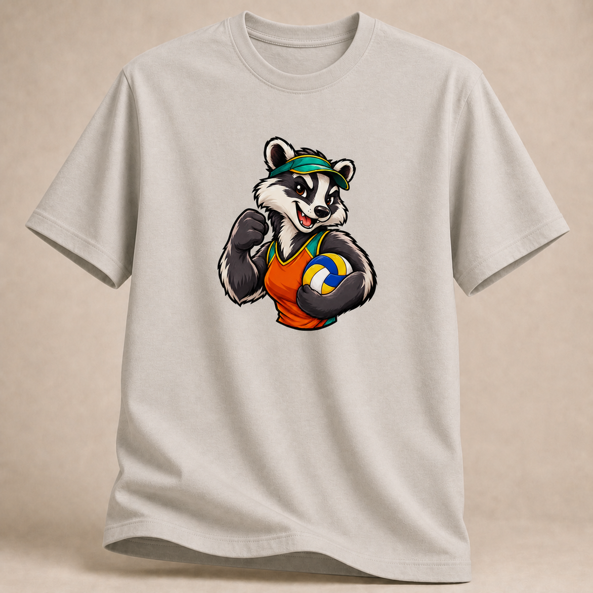 Volleyball-Waschbär T-Shirt