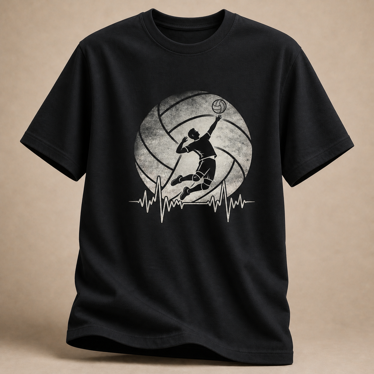 Volleyball Herzschlag T-Shirt