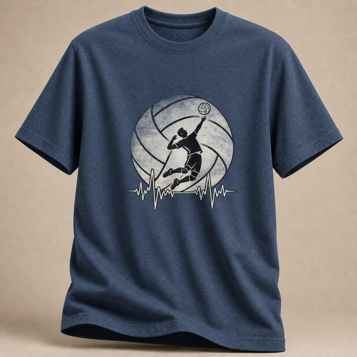 Volleyball Herzschlag T-Shirt