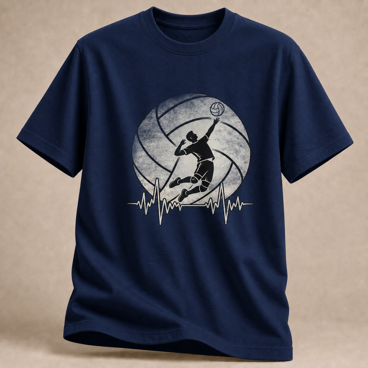 Volleyball Herzschlag T-Shirt