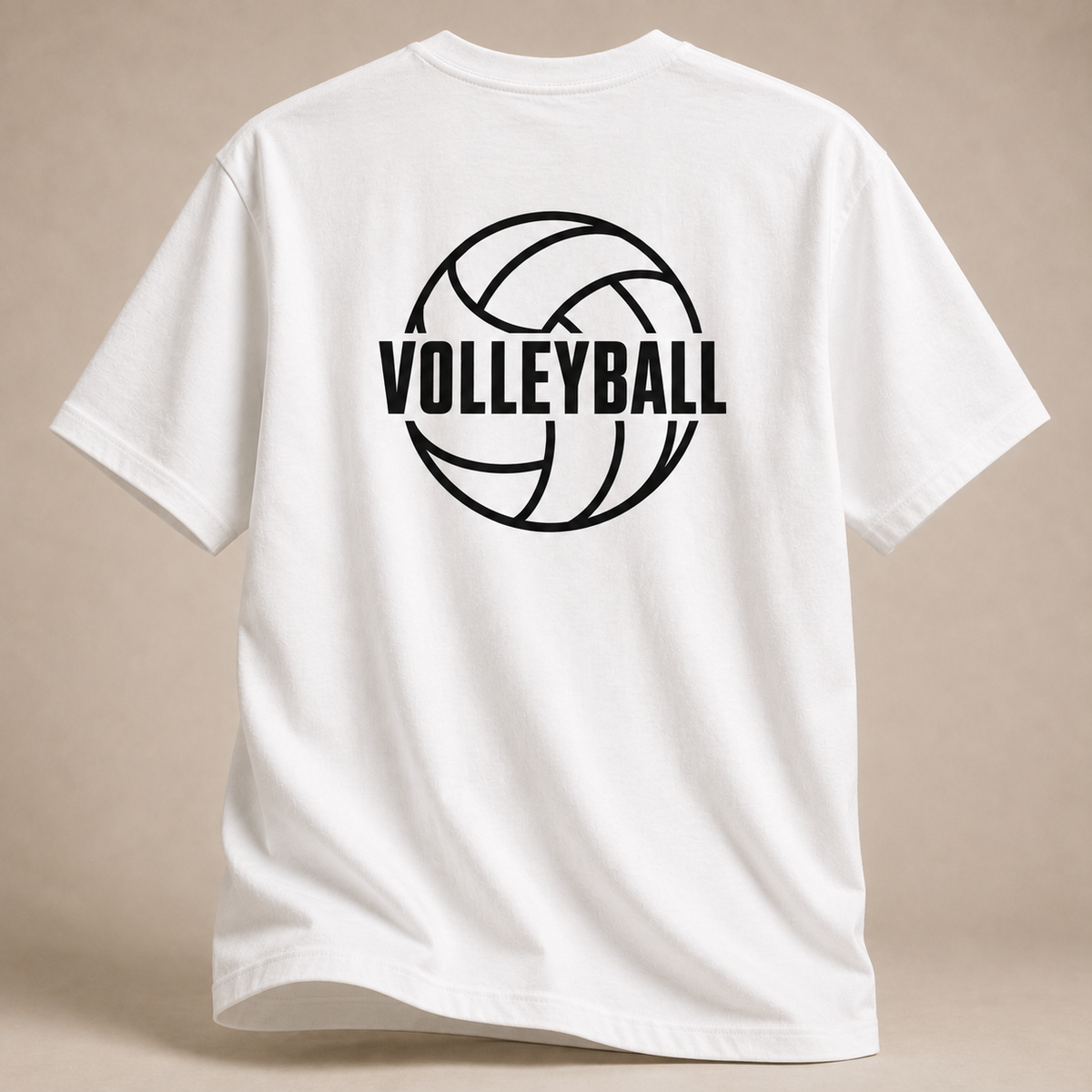 Volleyballspieler T-Shirt – Sprungangriff