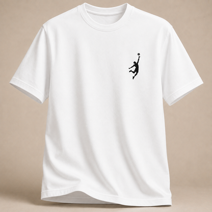 Volleyballspieler T-Shirt – Sprungangriff