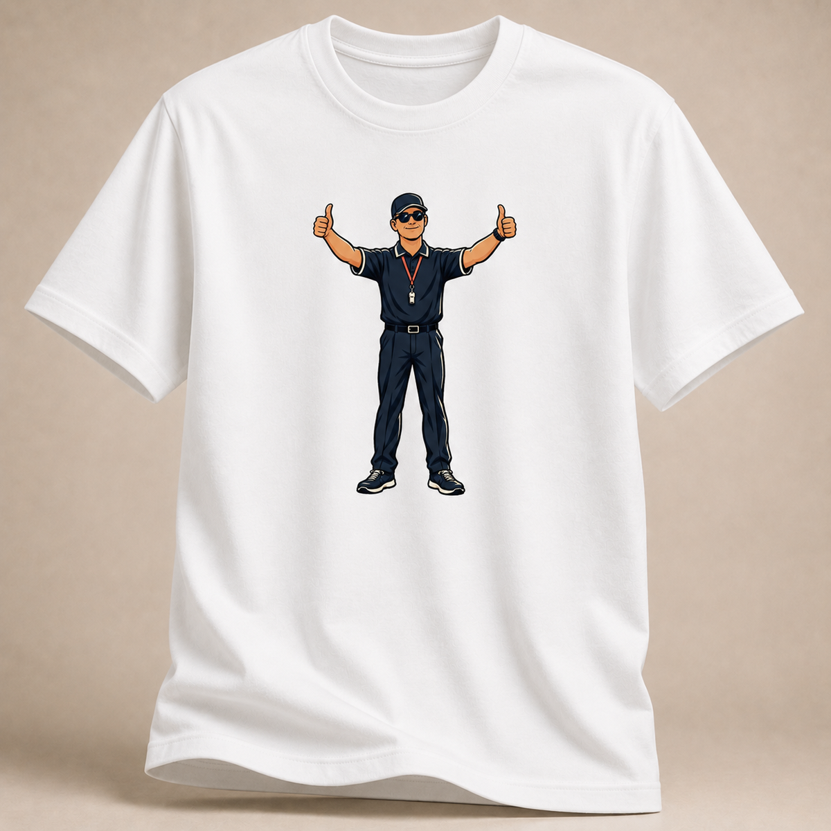 Volleyball-Schiri T-Shirt – Doppelfehler