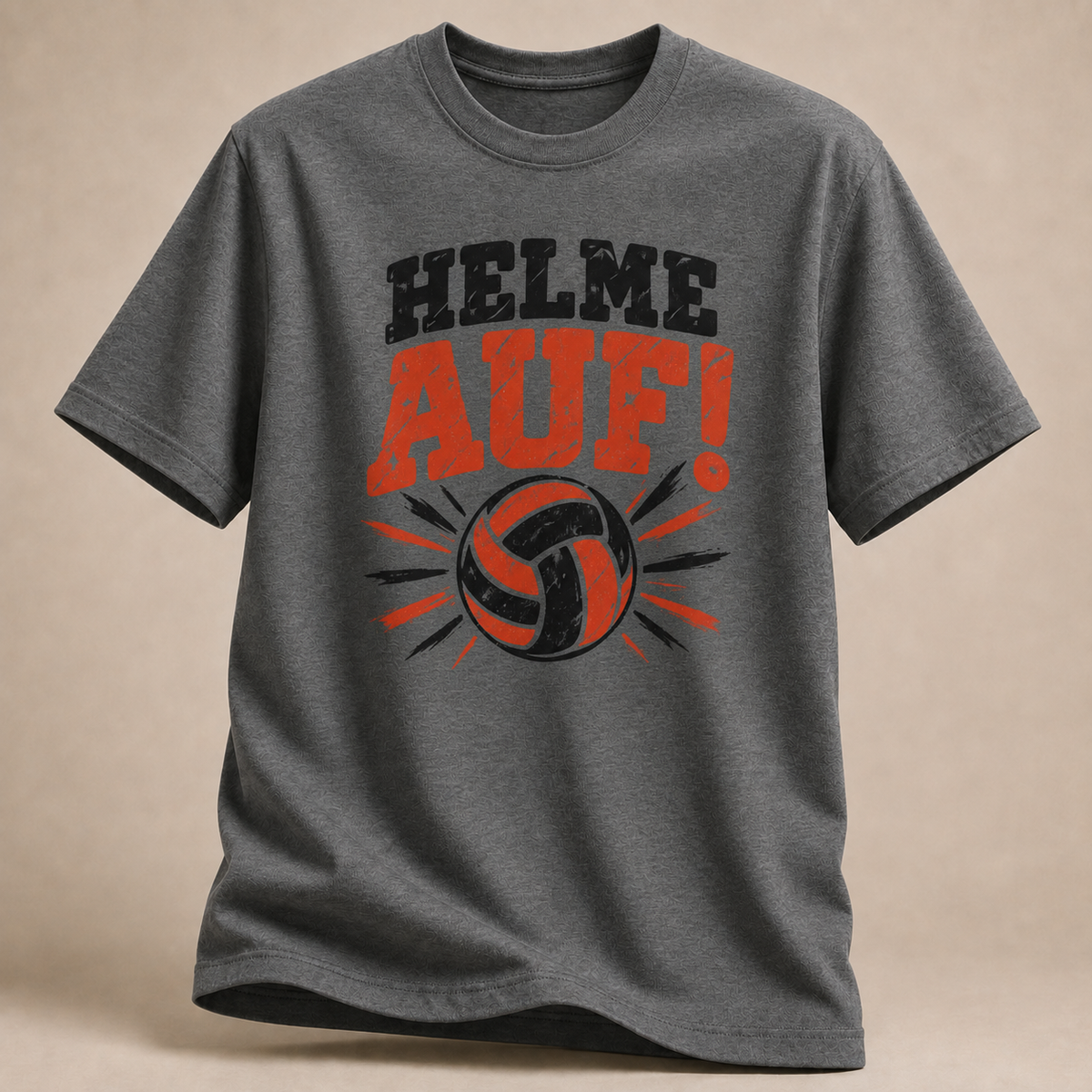 Helme auf! – Volleyball T-Shirt