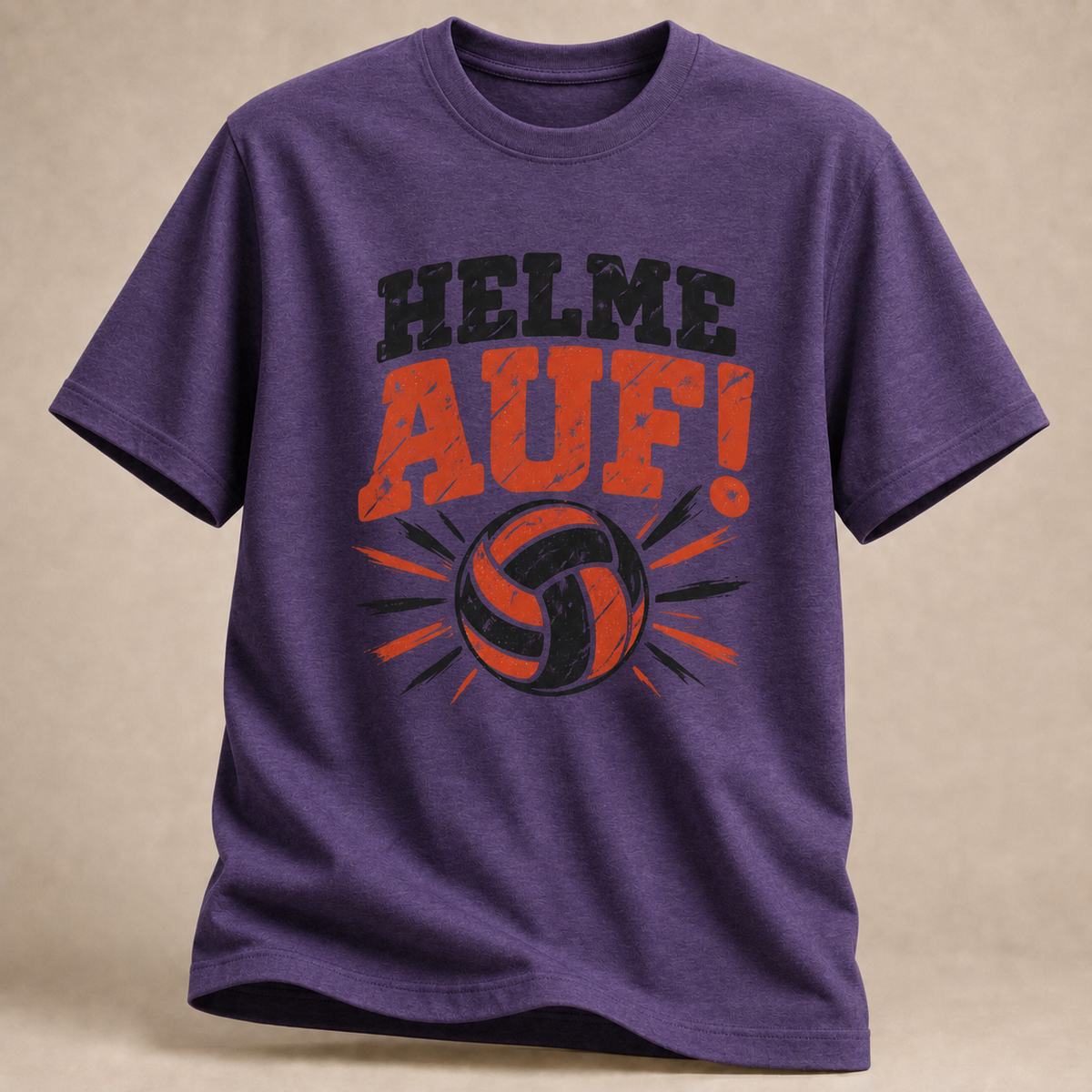 Helme auf! – Volleyball T-Shirt