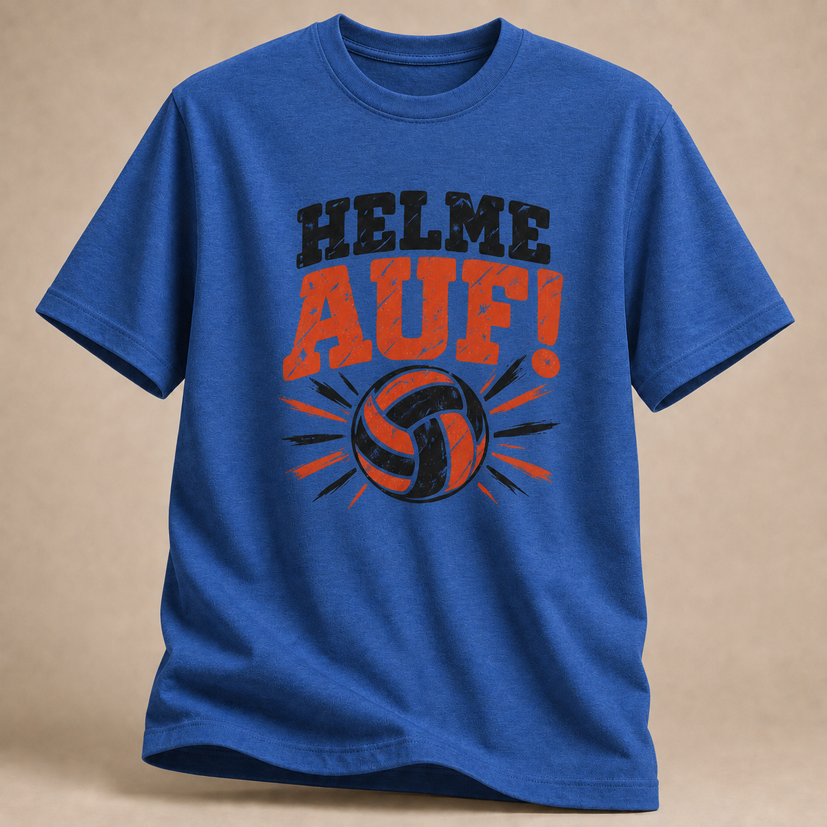 Helme auf! – Volleyball T-Shirt