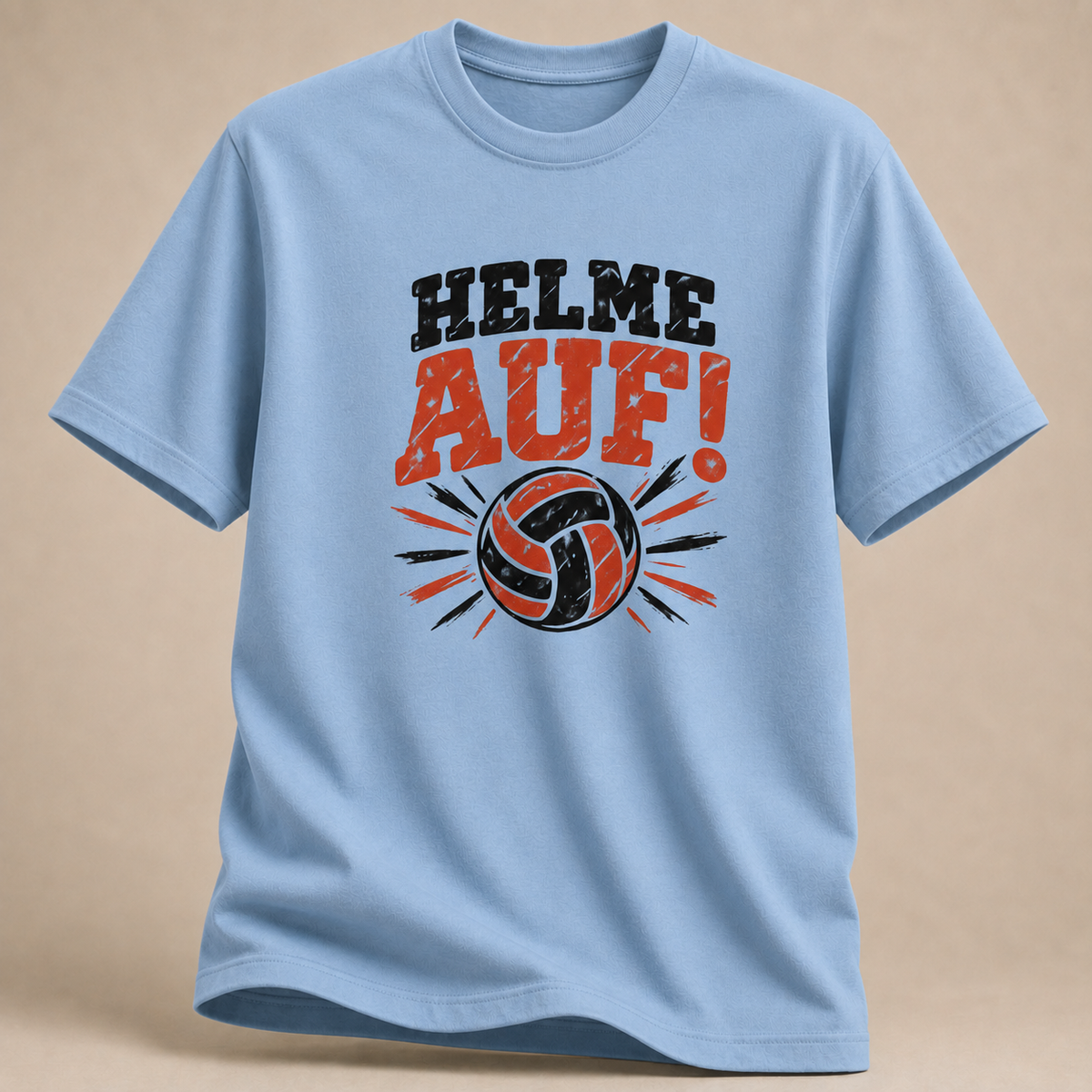Helme auf! – Volleyball T-Shirt