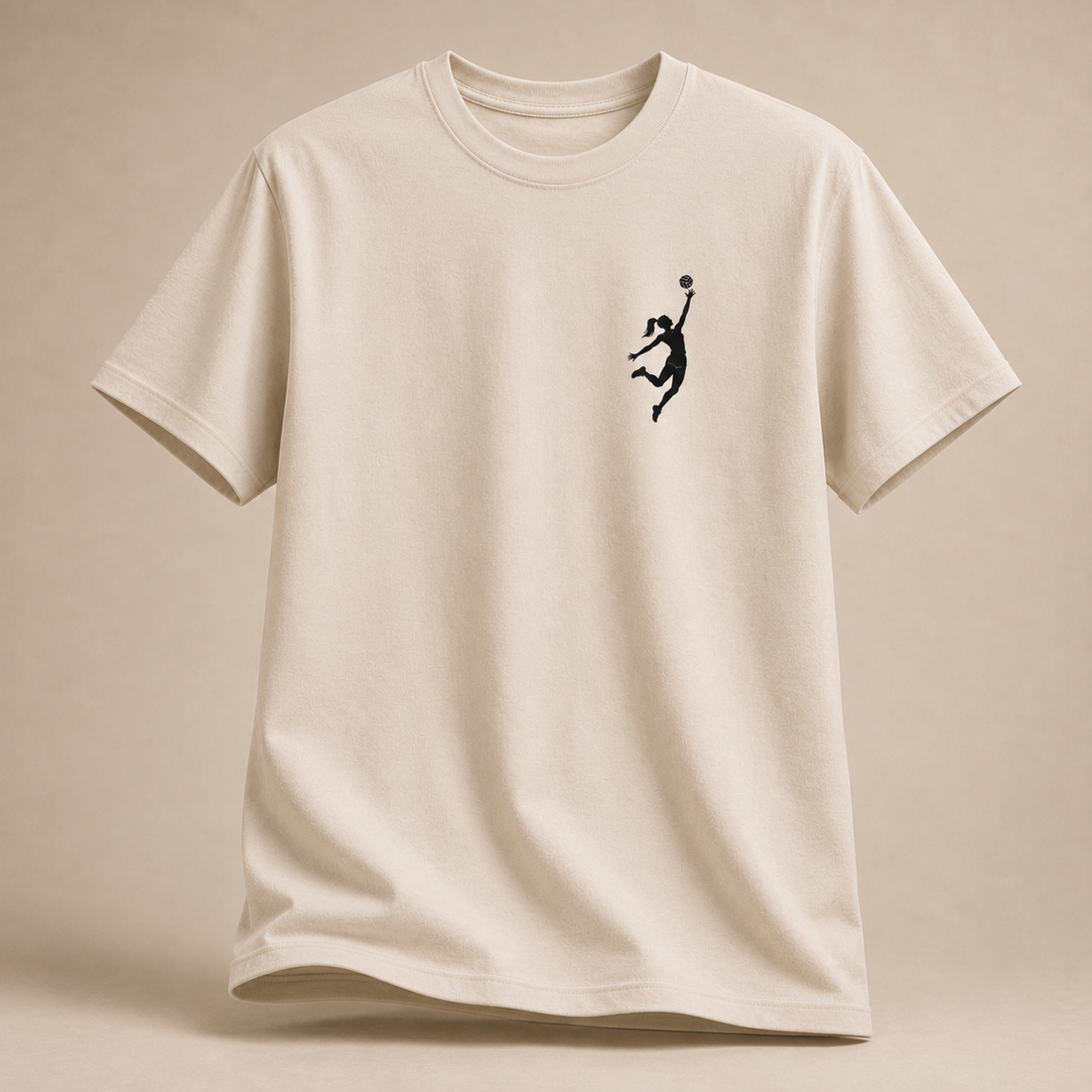 Volleyballspielerin T-Shirt – Sprungangriff
