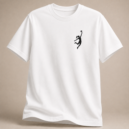 Volleyballspielerin T-Shirt – Sprungangriff
