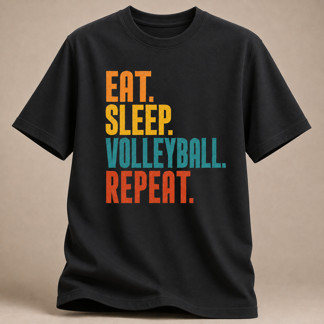 Eat Sleep Volleyball Repeat – T-Shirt