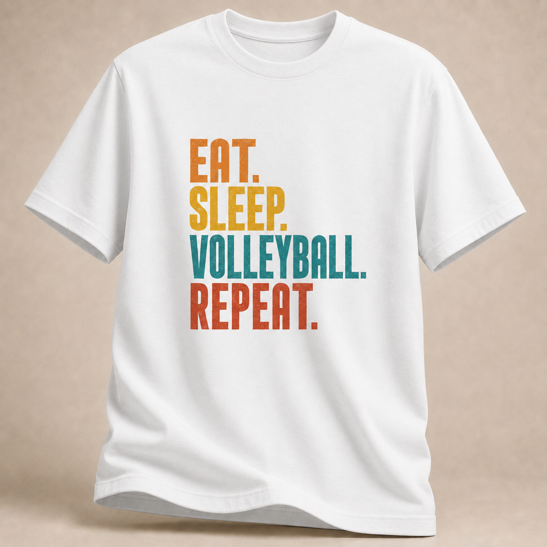 Eat Sleep Volleyball Repeat – T-Shirt