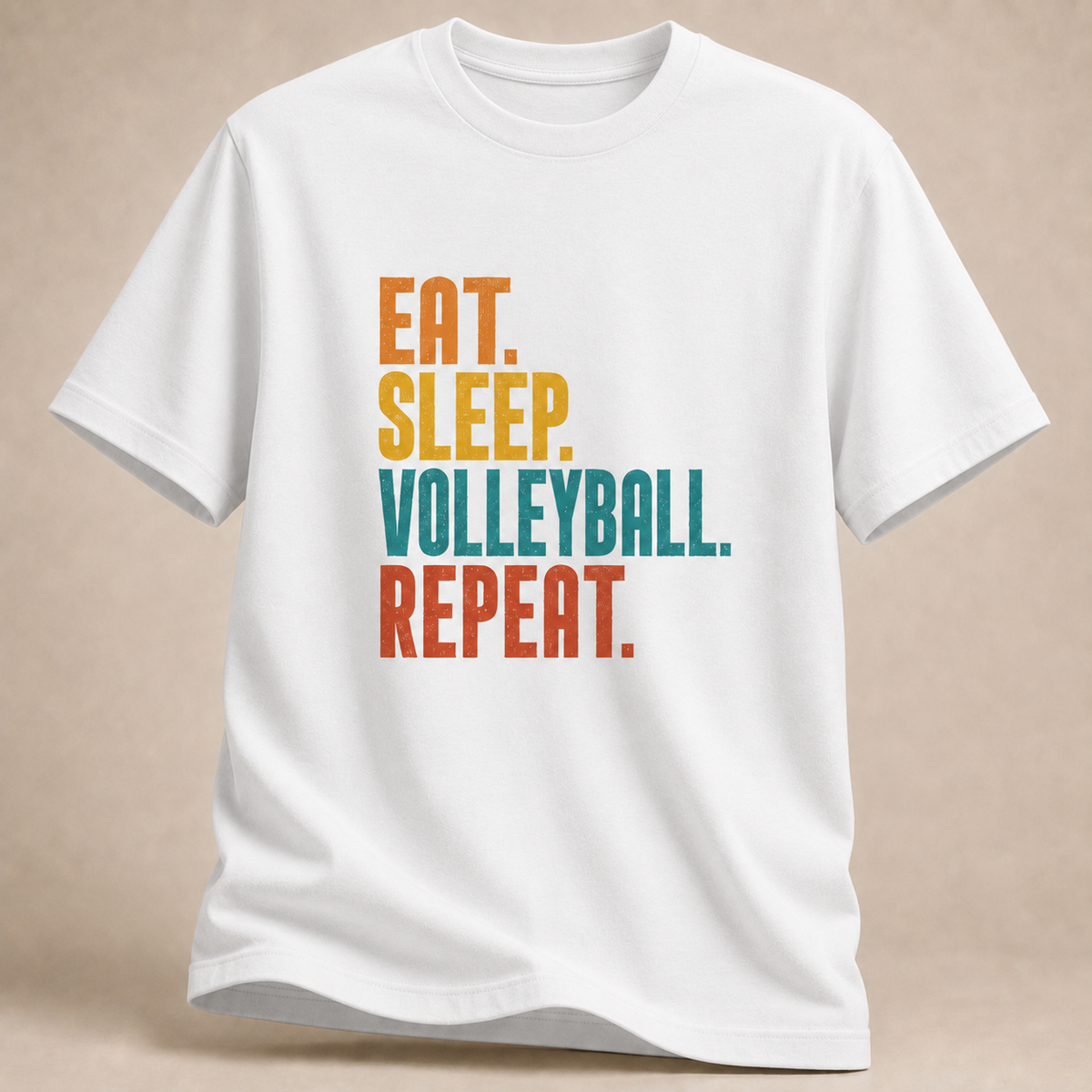 Eat Sleep Volleyball Repeat – T-Shirt