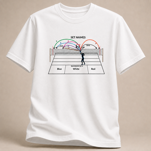 Set Names – Volleyball T-Shirt für Zuspieler