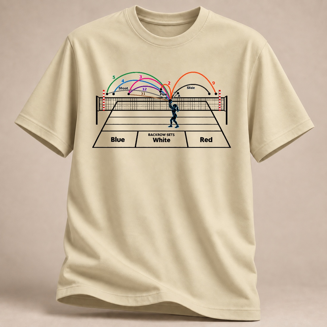 Set Names – Volleyball T-Shirt for Setters